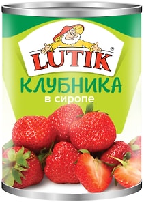 Изображение товара Клубника Lutik в сиропе 410г