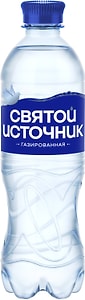 Изображение товара Вода Святой Источник питьевая газированная 500мл