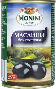 Изображение товара Маслины Monini без косточки 300г