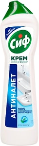 Изображение товара Крем чистящий Сиф Актив фреш универсальный для ванной для акрила и сантехники 500мл