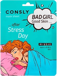 Изображение товара Маска для лица Consly Bad Girl Good Skin тканевая после тяжелого дня 23мл