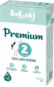 Изображение товара Смесь Bellakt Premium 2 молочная 400г