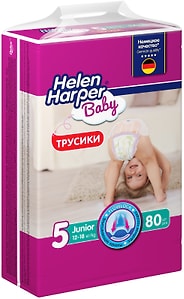 Изображение товара Подгузники-трусики Helen Harper Baby 5 размер Junior 12-18кг с мягким пояском 80шт