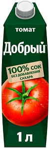 Изображение товара Сок Добрый Томатный 1л