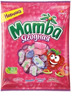 Изображение товара Конфеты Mamba Ягодная 70г