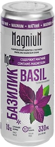 Изображение товара Напиток MagniuM Функциональный базилик 330мл