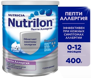 Изображение товара Смесь Nutrilon Пепти Аллергия С 0 месяцев 400г