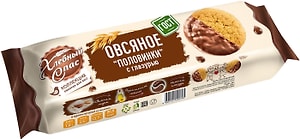 Изображение товара Печенье Хлебный Спас овсяное Половинки с глазурью 240г