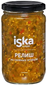 Изображение товара Релиш Iska из соленых огурцов 350г