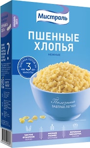 Изображение товара Хлопья Мистраль Пшенные 400г