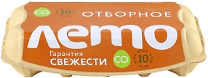 Изображение товара Яйца Лето С0 коричневые 10шт