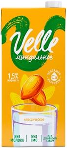 Изображение товара Напиток на растительной основе VELLE Миндальное классическое детский 1л