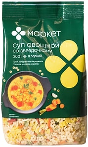 Изображение товара Cуп Маркет овощной со звездочками 200г