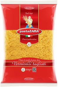 Изображение товара Макароны Pasta ZARA №80 Vermicelli tagliati 500г