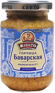 Изображение товара Горчица Кинто Баварская 170мл