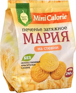 Изображение товара Печенье Mini Calorie Мария на стевии затяжное 250г