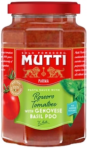 Изображение товара Соус томатный Mutti с базиликом 400г