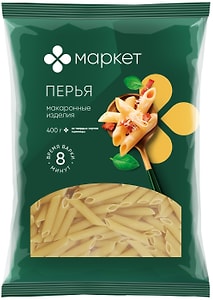 Изображение товара Макаронные изделия Маркет Перья 400г