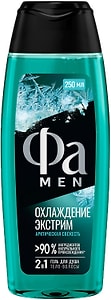 Изображение товара Гель для душа Фа Men Охлаждение экстрим арктическая свежесть 250мл