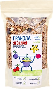 Изображение товара Гранола Зеленая линия Ягодная 300г
