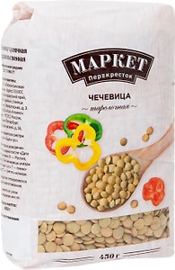 Изображение товара Чечевица Маркет Перекресток тарелочная 450г