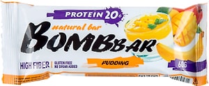 Изображение товара Батончик Bombbar Пудинг с ароматом манго и банана 60г