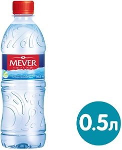 Изображение товара Вода Mever природная минеральная негазированная 500мл