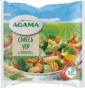 Изображение товара Смесь овощная Agama VIP 400г