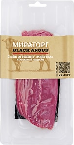 Изображение товара Стейк из из мраморной говядины Мираторг по рецепту Минутка 190г