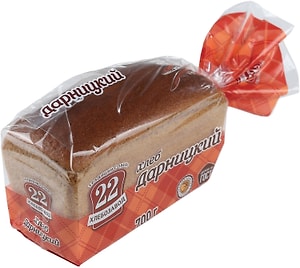 Изображение товара Хлеб Хлебозавод 22 Дарницкий формовой 700г