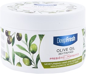 Изображение товара Крем для рук и тела Deep Fresh Оливковое масло увлажняющий 250мл