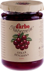 Изображение товара Соус Darbo Naturrein Дикая брусника 400г