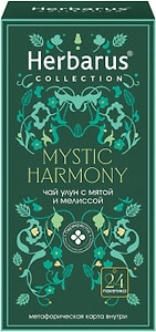Изображение товара Чай Herbarus Mystic Harmony с мятой и мелиссой улун 2г*24пак