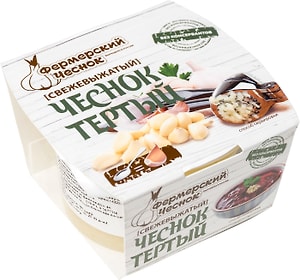 Изображение товара Чеснок Фермерский Чеснок Тертый 80г упаковка