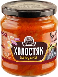 Изображение товара Закуска овощная Семилукская Трапеза Холостяк 460г