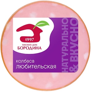 Изображение товара Колбаса Мясной дом Бородина Любительская вареная 400г