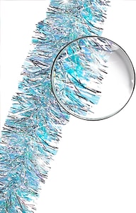 Изображение товара Мишура новогодняя Magic Time Бирюзовое море 200*15см