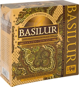 Изображение товара Чай черный Basilur Восточная коллекция Золотой Месяц 100*2г