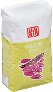 Изображение товара Фасоль ПРОСТО красная 800г
