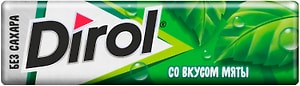 Изображение товара Жевательная резинка Dirol Мята 13.6г