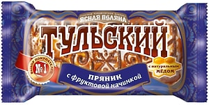 Изображение товара Пряник Ясная Поляна Тульский с фруктовой начинкой 130г