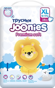 Изображение товара Подгузники-трусики Joonies Premium размер XL 12-17кг 38шт