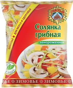 Изображение товара Смесь овощная Зимовье Солянка грибная замороженная 400г
