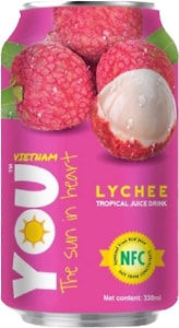 Изображение товара Напиток You Vietnam Тропический с соком личи 330мл