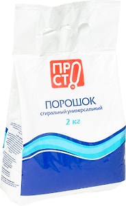 Изображение товара Стиральный порошок ПРОСТО универсальный 2кг