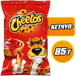 Изображение товара Снеки кукурузные Cheetos Кетчуп 85г