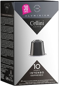 Изображение товара Кофе Cellini Intenso Espresso жареный молотый в капсулах 30шт*5.5г
