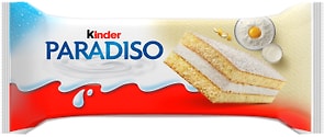 Изображение товара Пирожное Kinder Paradiso с молоком и лимоном 29г