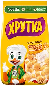 Изображение товара Готовый завтрак Хрутка Медовые шарики 230г