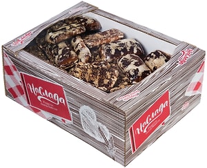 Изображение товара Пряники Наслада сырцовые Имбирные с повидлом 1кг